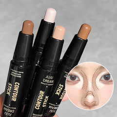 Ingvn Double-ended dual-purpose high-light trimming stick, three-dimensional contour, nose shadow, facial shape, brighten and trimming
