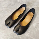 Ingvn Fashion Leopard Pattern Split Toe Women Ballet Flats Spring Summer Casual Soft Soles Walking Lazy Loafers Gilrs Dance Tabi Shoes