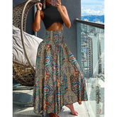 Ingvn A large quantity of summer clothing and new half length vacation skirts in stock for the summer of 24 long skirts for women