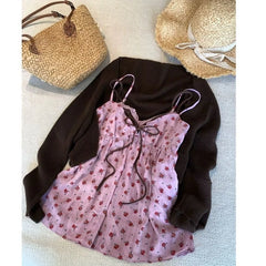 Ingvn Summer Sweet Lolita Blouse Women Japanese Y2K Cute Sleeveless Shirt Harajuku Fairy Princess Aesthetic Tops Chic