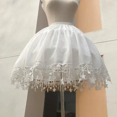 Ingvn Harajuku Basic Mini Skirt Punk Sweet Casual Y2k Subculture Hot Girl Summer Lace Chic Mini Skirt Style