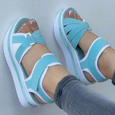 Shoes Women Sandals Women Heels Summer Sandals Platform Sandalias Mujer Soft Wedges Shoes For Women Summer Footwear