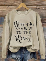Ingvn - Women's Sweatshirt Pullover Halloween Sweatshirt Sports Basic Neon & Bright Orange Green Beige Letter Halloween Round Neck Long Sleeve Top Micro-elastic Fall & Winter