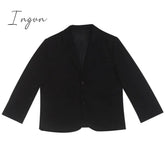 Ingvn - New Fashion Solid Color Lapel Blazer Women Elegant Vintage Casual Loose Temperament Coat Tide