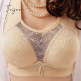Ingvn - New No Rims Women Bras Seamless Lace Tube Top Anti-glare Breathable Comfort Large Cup Plus Size Women's Wireless Underwear