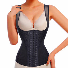 Postpartum Bandage Women Waist Trainer Vest Breathable Shapewear Weight Loss Tank Top Shirt Workout Corset Reducing Belts Summer