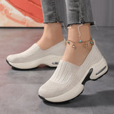 Spring Fashion Sneakers - Ultra-Breathable Mesh Upper for Maximum Comfort, Cushioned Air Sole for Superior Shock Absorption, Easy Slip-On Design for Quick Wear - Ideal for Casual Sports and Fitness Activities, Perfect for Run