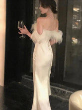 Vintage Luxury Womens Dresses Sexy Off Shoulder Bodycon Bandage Wedding Party Long Dress Female Vestidos Robe Formal Occasion