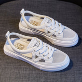 Real Soft Leather Bag Head Sports Sandals Women's Outer Wear Summer New Student All-match Flat Casual White Shoes Woman