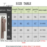 Ingvn - Female Home Clothes 2 Pieces Set Lady Home Suit Summer Women Lounge Wear Autumn Loose Homewear Suit for Women Pajamas Pants Set