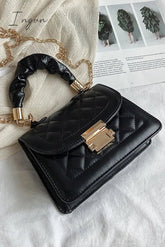 Ingvn - Fashion Casual Solid Patchwork Metal Accessories Decoration Chains Bags