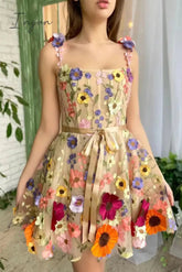 Ingvn - Sweet Elegant Embroidery Appliques Princess Dresses