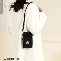 Ingvn - Shoulder Bag Nylon Women Mobile Phone Bag Mini Female Messenger Purse Lady Wallet Small CrossBody Bag Women Handbag Сумка Женска
