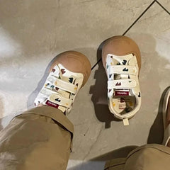 Ingvn Kawaii Women's Sports Shoes Canvas Platform Sneakers Casual Cute Tennis Female Spring Summer Vintage Flats Vulcanize