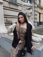 Leopard Tulle Crop Top Women Print Ruched Corset Top Woman Vintage Summer Halter Top Backless Sexy Party Tops For Women