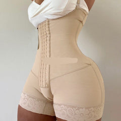 Voguable Full Body Shaper Bodysuit Reductive Girdle Butt Lifter Waist Trainer Slimming Shapewear Post Liposuction Thigh Trimmer