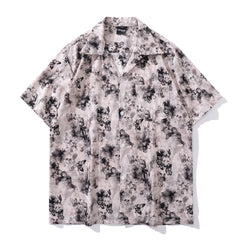 Butterfly Hawaiian Shirts Men Women Summer Beach Shirts Short Sleeve