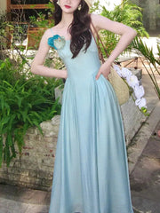 Ingvn - Summer Floral Sexy Strap One Piece Dress Women Solid Elegant Midi Beach Party Dress Female Korean Fashion Casual Slim Dress 2024