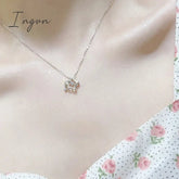 Fashion Shine Crystal Star Star Pendants Necklace For Girl Women Chains Personality Aesthetic Design Necklaces Y2k Jewelry