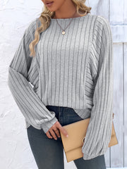Women's Elegant Solid Color Casual Sports T-Shirt, Polyester, Round Neck, Regular Length, Sleeveless, Spring/Autumn, Knit Fabric, Fashion Top Tee