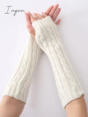 Ingvn - Jacquard 5 Colors Knitting Sleevelet