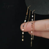 Exquisite Drop Ear Line Long Hanging Earrings For Women Zircon Crystal Bee Butterfly Flower