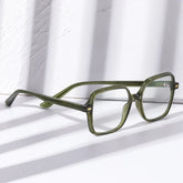 INGVN Women Fashion Acetate Blue Light Blocking Computer Glasses Without Degrees Female Square Eyewear Spectacles Frames