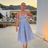 New Dinner Women Tight Top Dress Sexy Embroidered Lace Dress Vintage Dress Wedding Dresses Streetwear Sexi Night Dress Hot