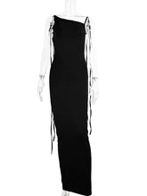 Sexy Lace Up Backless Pleated Bodycon Dress For Women New Fashionable Elegant Party Sleeveless Slim Club Evening Dress