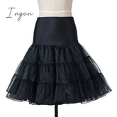 Ingvn - Winter Christmas Dresses Women 50S 60S Vintage Robe Swing Pinup Elegant Party Dress Long Sleeve Casual Plus Size Print Black