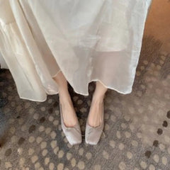 Spring Bowtie Ballet Shoes Fashion Shallow Slip on Women Flat Loafers Shoes Ladies Casual Outdoor Ballerina Shoe Mocasines