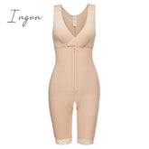Ingvn - Fajas Full Body Shaper Modeling Waist Trainer Butt Lifter Thigh Reducer Tummy Control Push Up Shapewear