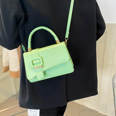 Ingvn - 1Pcs Pu Leather Women’s Handbags Luxury Designer Female Shoulder Bag 2023 New Fashion