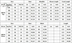 Ingvn - 2 Piece Set African Dresses For Women Femme Dashiki Print Africa Dress Clothes Ankara Ladies