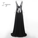 Ingvn - 2023 Summer Women Dress Bandage Sexy Backless Maxi Dresses Club Holiday Bodycon Cut Out