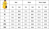 Ingvn - African Fashion Women Dresses Office Style High Waist A Line Yellow Mid Calf Elegant
