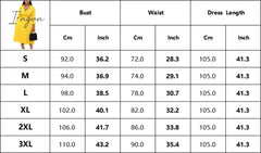 Ingvn - African Fashion Women Dresses Office Style High Waist A Line Yellow Mid Calf Elegant