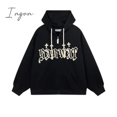 Ingvn - Alt Cute Zip Up Hoodie Black / M