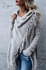 Ingvn - Autumn & Winter Shawl Cardigan(3 Colors) Tops/Sweaters Cardigans