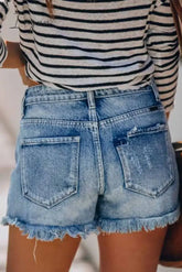 Ingvn - Blue Loose With Button Jeans Bottoms