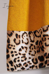 Ingvn - Casual Color Block Patchwork Cardigan Tops/Sweaters & Cardigans