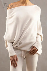 Ingvn - Casual Simplicity Solid Make Old O Neck Tops Tops/Sweaters & Cardigans