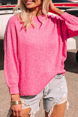 Ingvn - Casual Solid O Neck Tops Tops/Sweats & Hoodies