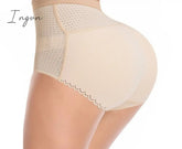 Ingvn - Fake Ass Seamless Women Body Shaper Slimming Panties Shapewear Hip Enhancer Booty Pad Push