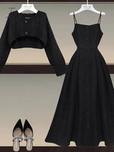 Ingvn - Fall Winter Two Piece Sets Women Outfits Korean Casual Long Sleeve Twist Knitted Short