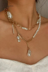 Ingvn - Fashion Daily Patchwork Necklaces Accessories/Necklaces