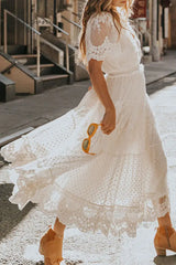 Ingvn - Fashion Sexy Solid Patchwork V Neck Princess Dresses Dresses/Maxi