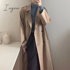 Ingvn - Harajuku Solid Bottoming T Shirt Women Spring Autumn Tee Shirts Korean Turtleneck Slim Long