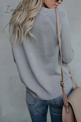Ingvn - Heart Shaped Sweater(4 Colors) Tops
