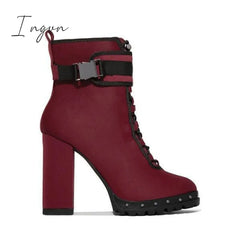 Ingvn - High Heel Comfy Boots